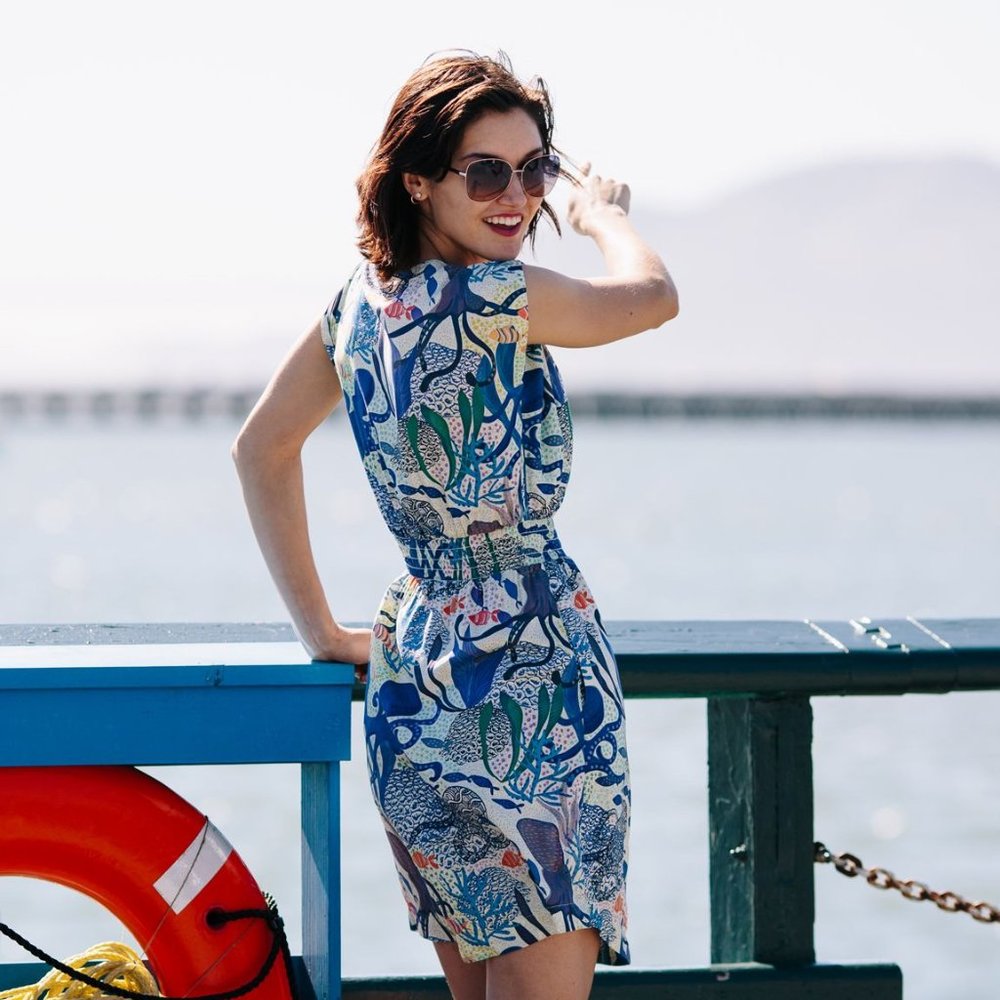 Betabrand Octopus Perfect Dress S